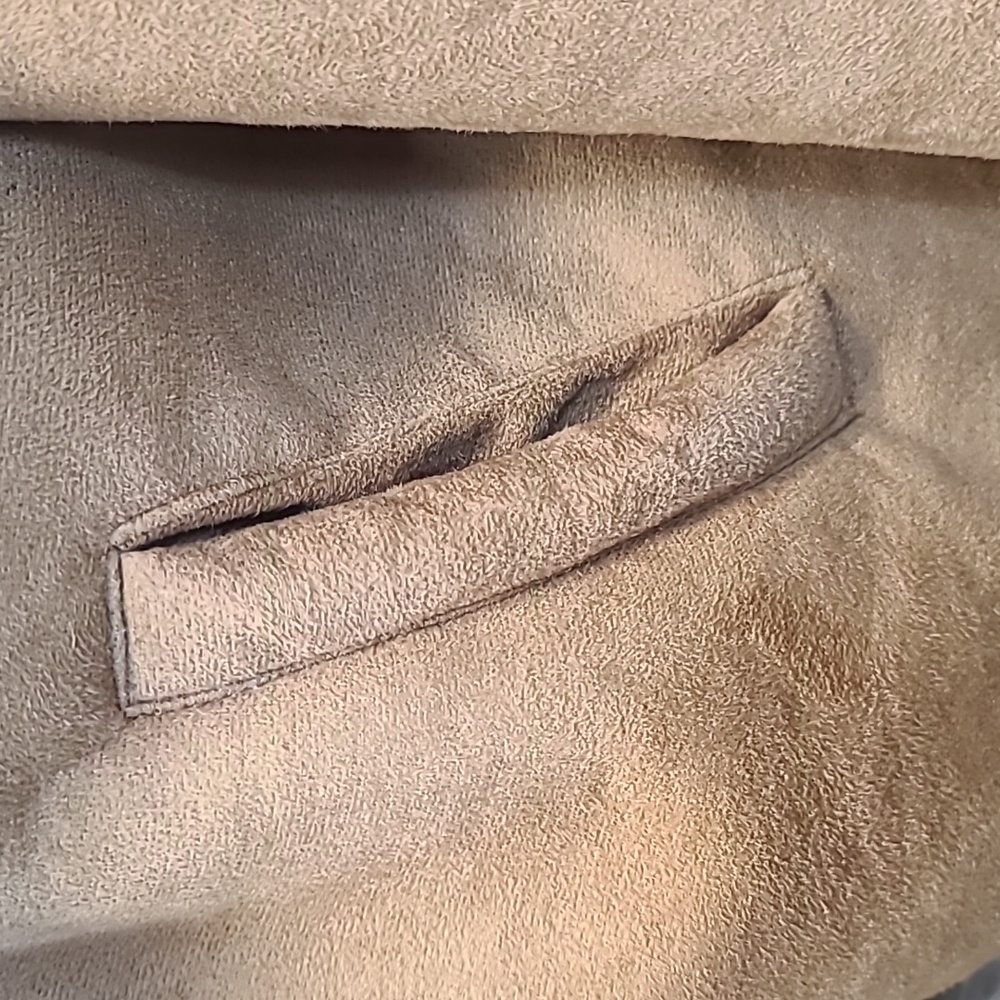 Me Jane Suede Faux Fur Coat - Picture 4 of 7